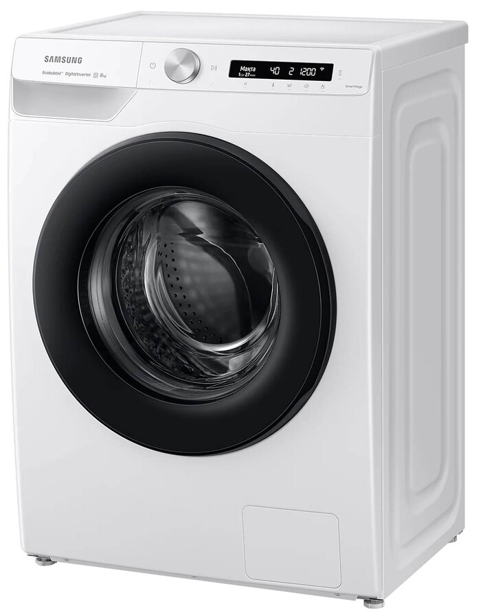 Стиральная машина Samsung WW80A6S24AW, Белый №4