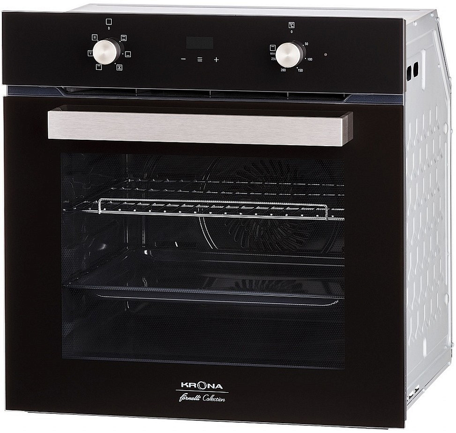 Духовой шкаф Krona REGINA 60 BL, Черный детальное изображение - 2