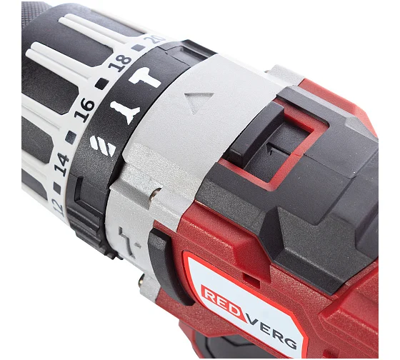 Аккумуляторная дрель-шуруповерт REDVERG RD-IS18BLCM/U 6673119, 20 В, 120 Нм, б/а детальное изображение - 6