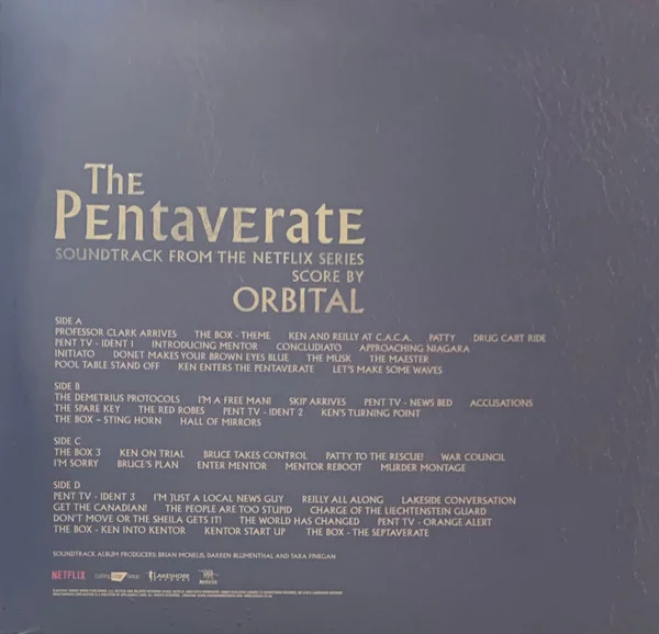 Виниловая пластинка Orbital – The Pentaverate – Original Soundtrack From The Netflix Series 2LP детальное изображение - 2