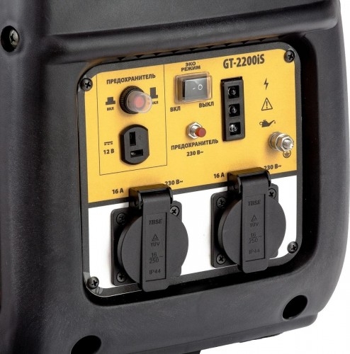 Генератор бензиновый Denzel GT-2200iS 94702, 1.8 кВт, Желтый детальное изображение - 7