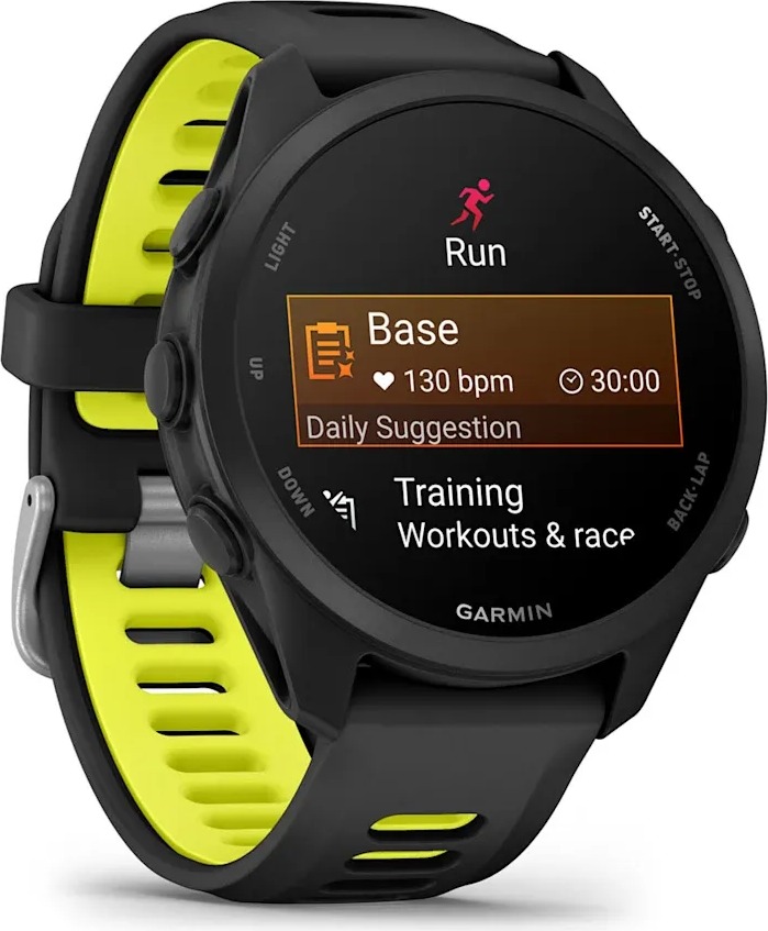 Смарт-часы Garmin Forerunner 170 Music, 43 мм, Черный детальное изображение - 3