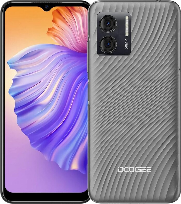Смартфон Doogee N50 8/128, Черный, Dual nano SIM детальное изображение - 1