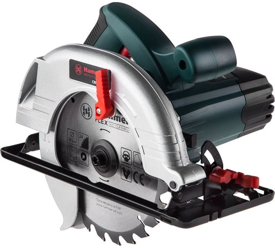 Циркулярная пила HAMMER CRP1400B PREMIUM 313912, 185 мм, 4800 об/мин, 1400 Вт детальное изображение - 1