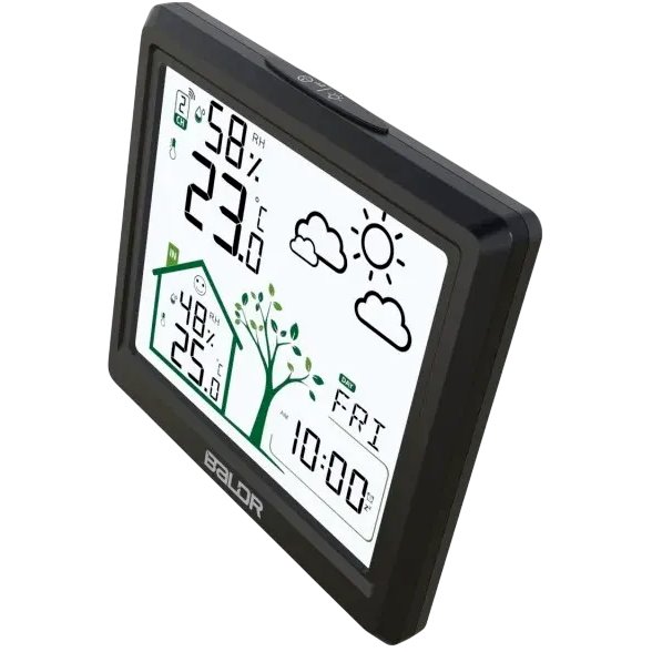 Метеостанция BALDR B0389WST2H2, Черный детальное изображение - 4