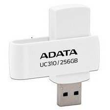 USB Flash накопитель ADATA UC310 256 ГБ, белый детальное изображение - 1