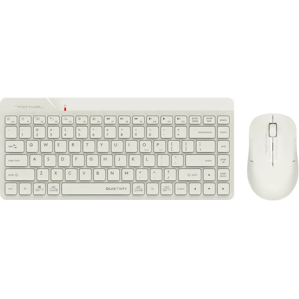 Клавиатура + мышь A4Tech Fstyler FG2200 Air2, Бежевый детальное изображение - 6