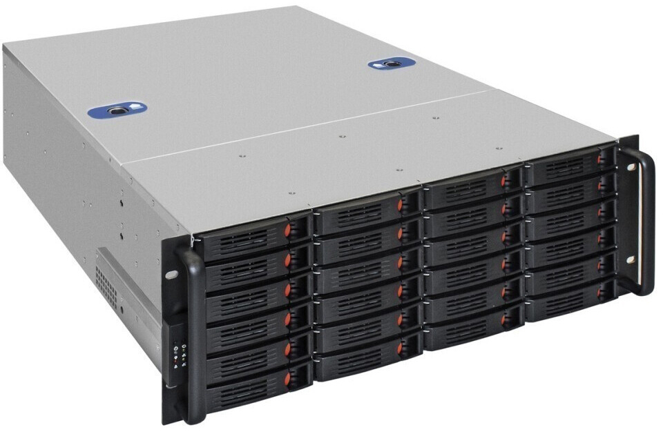 Серверный корпус ExeGate Pro 4U660-HS24/Redundant 2x550W, 550 Вт, Черный детальное изображение - 1