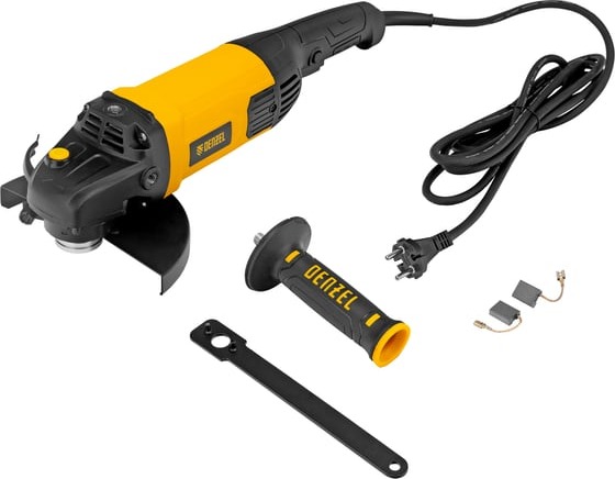 Угловая шлифовальная машина DENZEL AG180-2000 26912, 180 мм, 8500 об/мин, 2000 Вт детальное изображение - 10