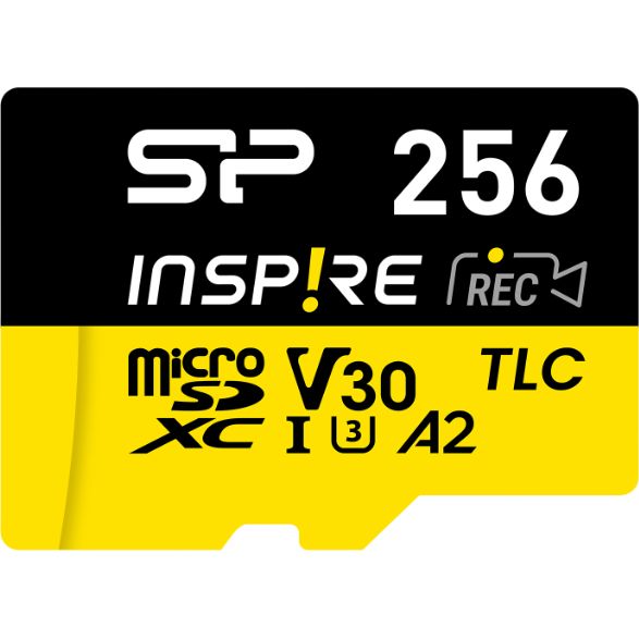 Карта памяти Silicon Power Inspire MicroSD + SD адаптер (SP256GBSTXLA2V1NSP), 256 Гб детальное изображение - 2