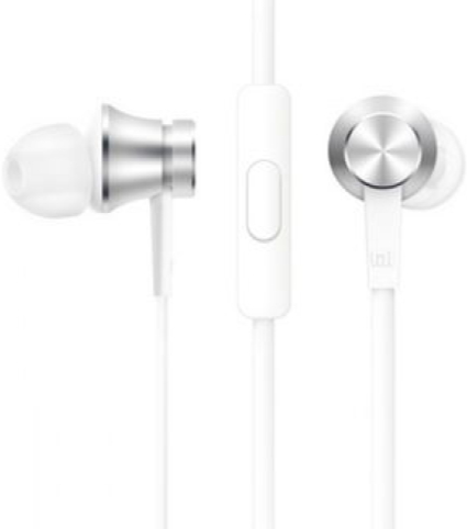 Наушники Xiaomi Mi In-Ear Headphones Basic, Серебристый детальное изображение - 1