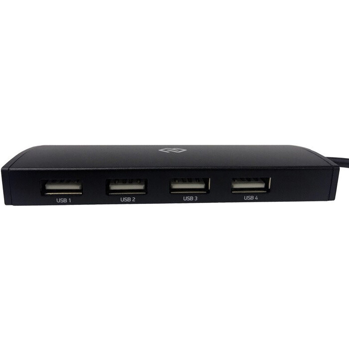 USB-концентратор Digma HUB-4U2.0-UC-B, Черный №3