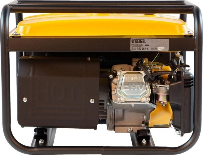 Генератор бензиновый Denzel PS 25 946814, 2 кВт, Желтый детальное изображение - 6