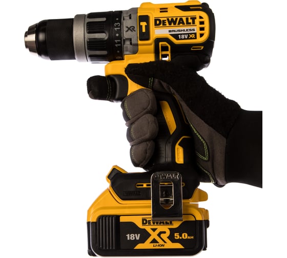 Бесщеточная ударная дрель-шуруповерт DEWALT DCD796P2, 2 акб, 70 Нм, 18 В детальное изображение - 5