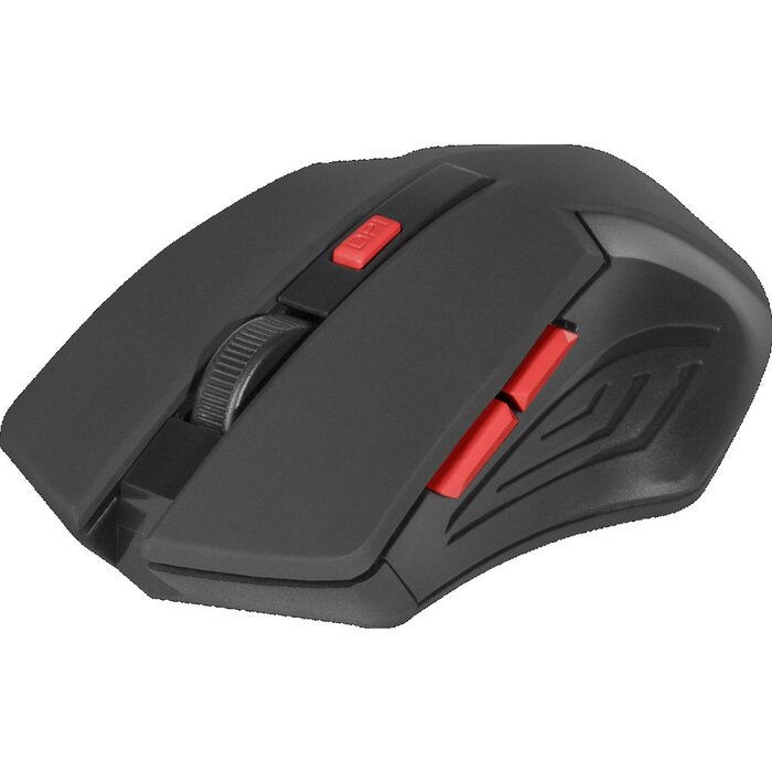Мышь Defender Accura MM-275  (52276), Красный, Черный №2