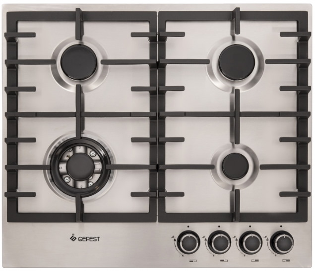 Газовая варочная панель Gefest PVG 1214-01, Белый детальное изображение - 3