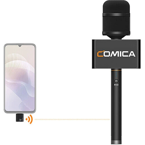Микрофон репортерский Comica Revo S для смартфона, Черный детальное изображение - 8