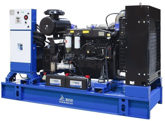 Генератор дизельный ТСС АД-200C-T400-1PM5 ПРОФ (TTST 280TS) 029727, открытый, 200 кВт, Зеленый детальное изображение - 2