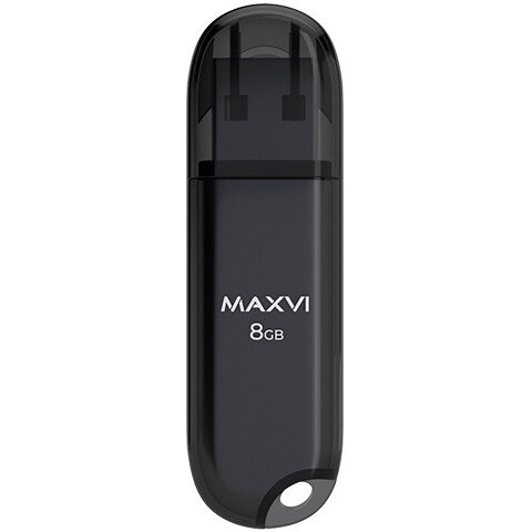 USB Flash накопитель MAXVI P1 8 ГБ, черный детальное изображение - 2