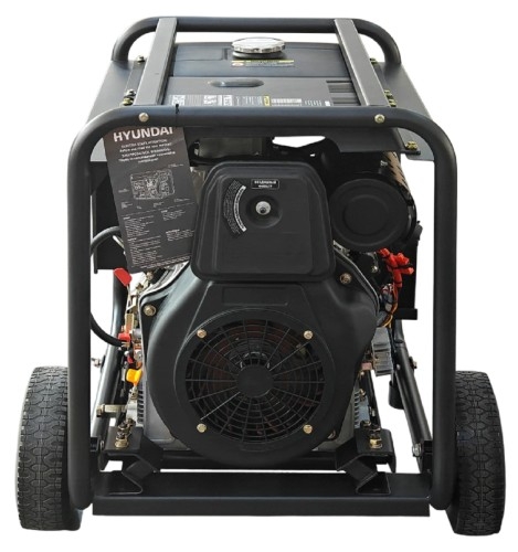 Генератор дизельный с воздушным охлаждением HYUNDAI DHY 10000LE-3, открытый, 8 кВт, Черный детальное изображение - 3