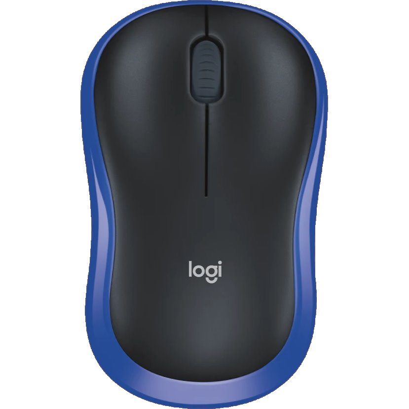 Мышь Logitech M185 Dark  (910-00223922362632), Синий, Черный детальное изображение - 2