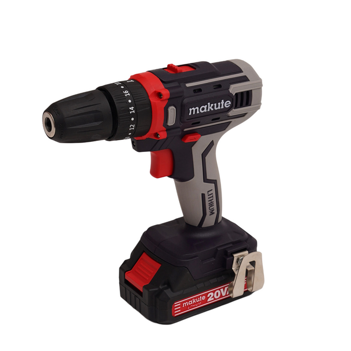 Аккумуляторная дрель-шуруповерт Makute CD126-L, 18 В, 48 Нм, 1,5 А·ч  №2