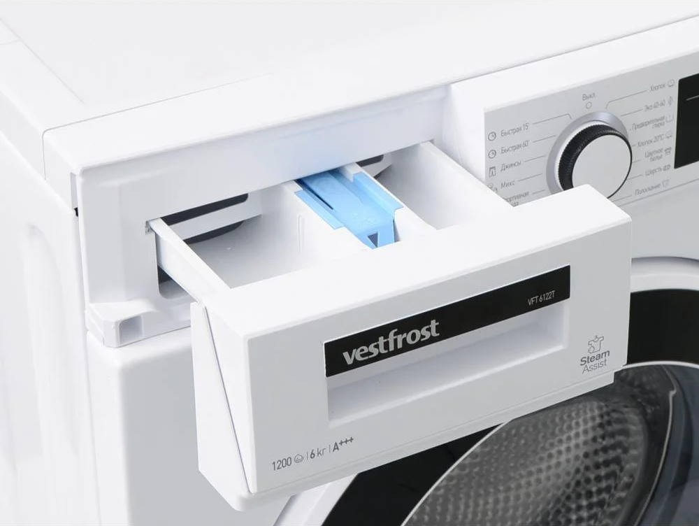 Стиральная машина Vestfrost VFT 6122T, Белый детальное изображение - 3