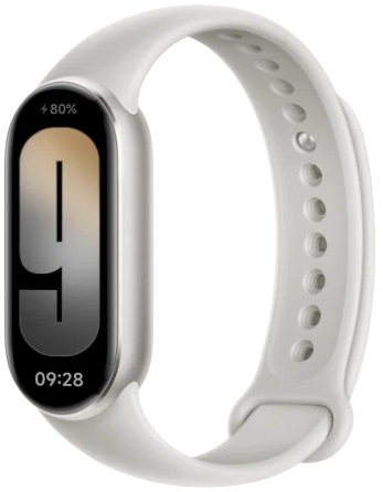 Фитнес-браслет Xiaomi Smart Band 9, 46 мм, Серебряный детальное изображение - 1