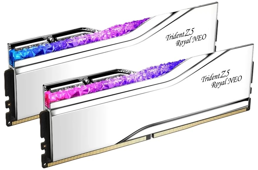 Оперативная память G.Skill Trident Z5 Royal Neo RGB DDR5 6000MHz, F5-6000J2636H16GX2-TR5NS, 2x16 Гб KIT, 32 Гб детальное изображение - 3