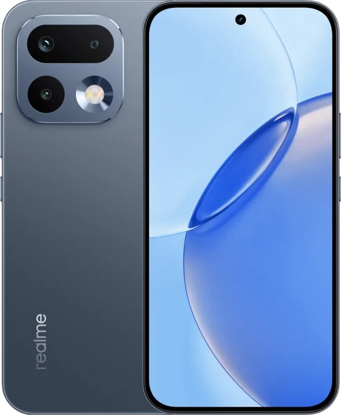 Смартфон Realme 16 Pro 5G 12/256 Гб, Графитовый, Dual nano-SIM №1