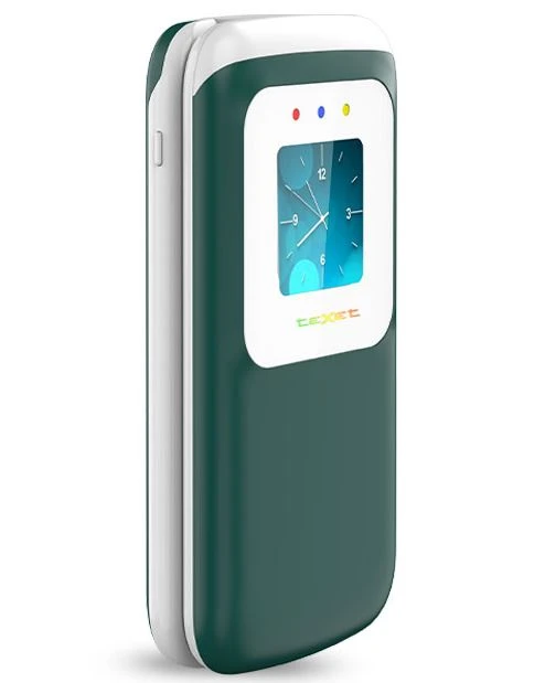 Мобильный телефон Texet TM-325, 32 Мб, Зеленый, Dual micro-SIM детальное изображение - 2