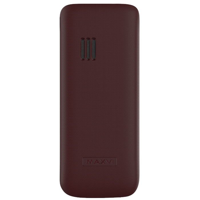 Мобильный телефон MAXVI C3i (без З\У), 32 Мб, Винный красный, Dual mini-SIM детальное изображение - 3
