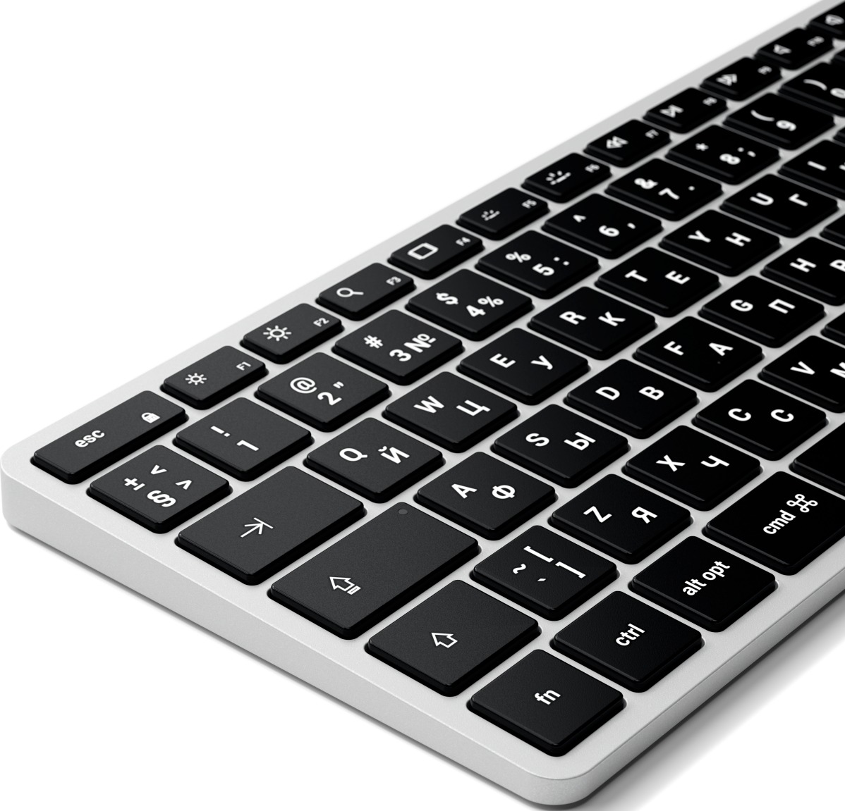 Клавиатура Satechi Slim X2, ST-BTSX2S-RU, Серебряный детальное изображение - 2