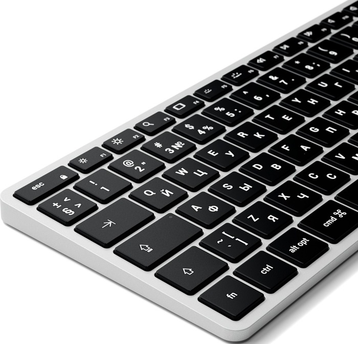 Клавиатура Satechi Slim X2, ST-BTSX2S-RU, Серебряный №2