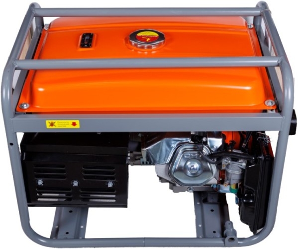 Генератор бензиновый Кратон GG-6500EL 3 08 01 053, 6 кВт, Оранжевый детальное изображение - 5