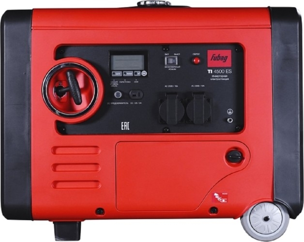 Генератор бензиновый FUBAG TI 4500 ES 8641495, 4 кВт, Красный детальное изображение - 2