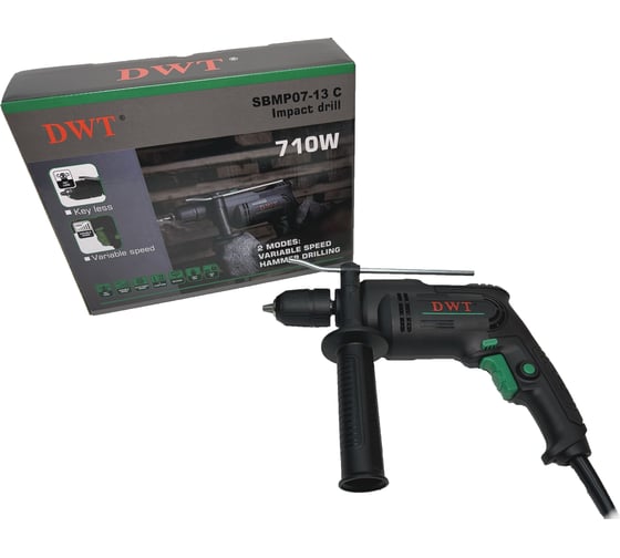 Ударная дрель DWT SBMP07-13 C, 710 Вт детальное изображение - 2