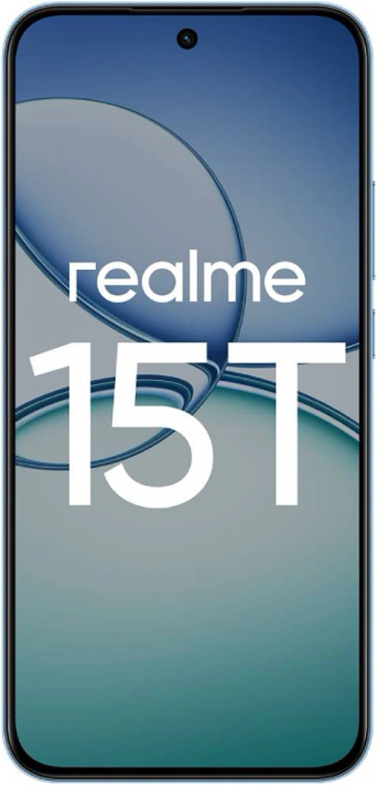 Смартфон Realme 15T 8/256 Гб, Голубой металлик, Dual nano-SIM детальное изображение - 2