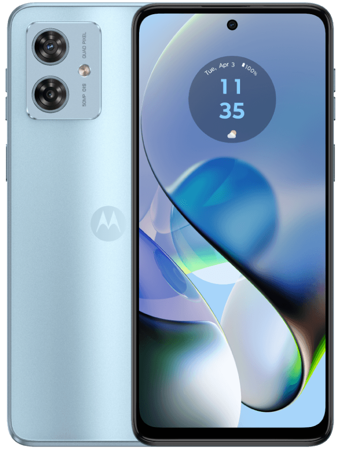 Смартфон Motorola Moto G54 256 Гб, Голубой, Dual nano SIM + eSIM детальное изображение - 1