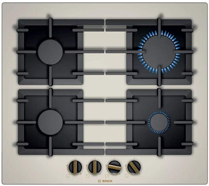Варочная поверхность Bosch PPP 6B1 B90R, Слоновая кость №1