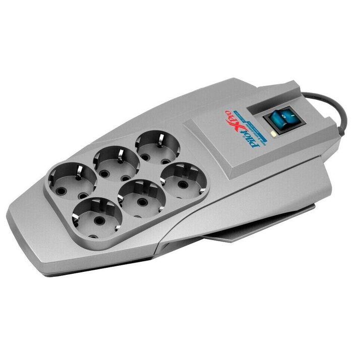 Сетевой фильтр Pilot X-Pro, 3 м, Серый №2