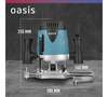 Фрезерный станок OASIS PF-150, 1400 Вт, Синий вариант - 3
