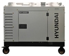 Генератор дизельный с воздушным охлаждением HYUNDAI DHY 10000SE-T, в кожухе, 8 кВт, Белый вариант - 7