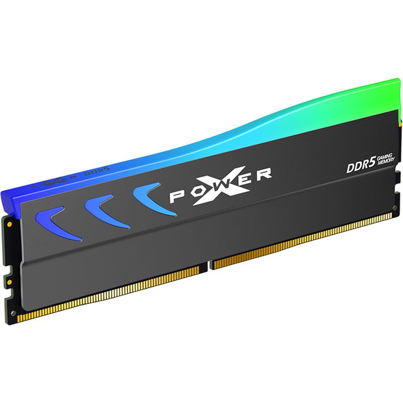 Оперативная память Silicon Power XPower Storm RGB DDR5 6400MHz, SP016GXLWU64AFSK, 16 Гб детальное изображение - 2