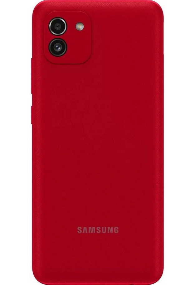 Смартфон Samsung Galaxy A03 3/32 ГБ, Красный, Dual nano-SIM детальное изображение - 3