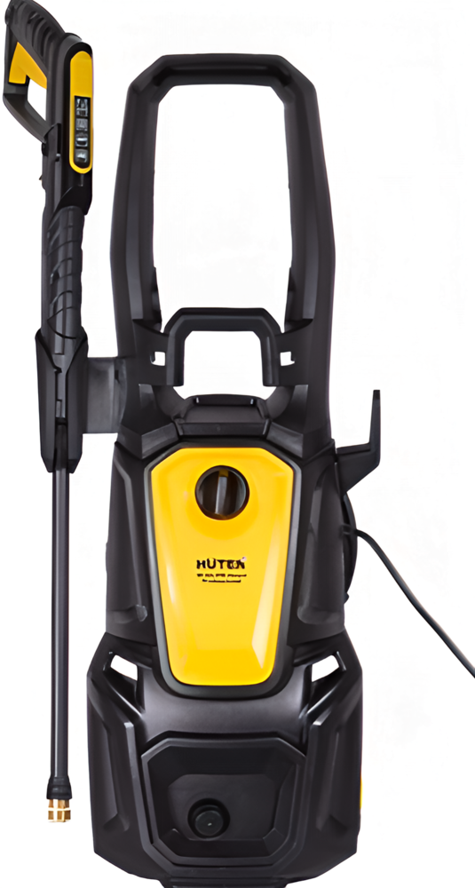 Мойка высокого давления HUTER W195-PW Smart Professional, 2.5 кВт, 195 бар, Черный/Желтый №1