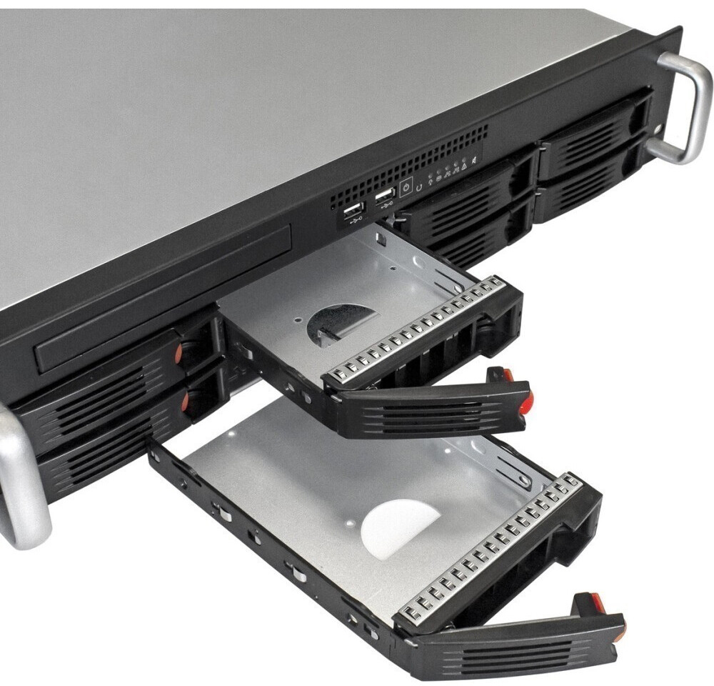 Серверный корпус ExeGate Pro 2U550-HS08/Redundant 2x1200W, 1200 Вт, Черный детальное изображение - 6