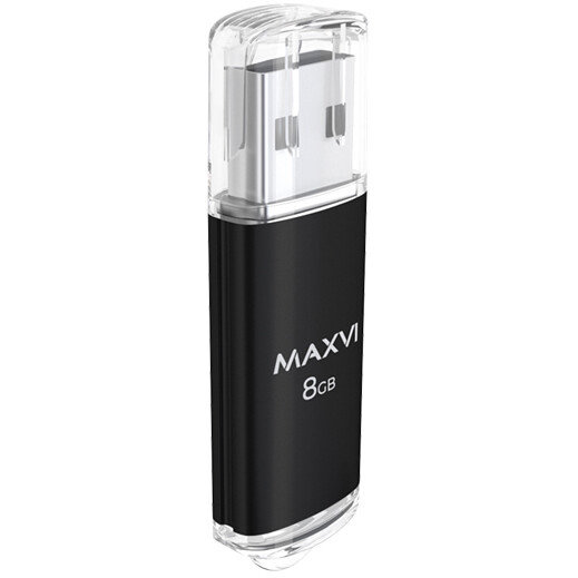 USB Flash накопитель MAXVI MP 8 ГБ, черный детальное изображение - 3
