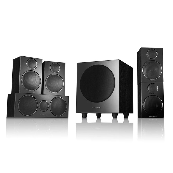 Комплект акустики Wharfedale DX-3 5.1 HCP System, Черный №3