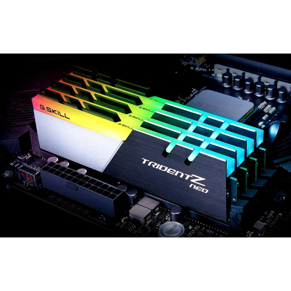 Оперативная память G.Skill Trident Z Neo DDR4 3200MHz, F4-3200C16D-32GTZN, 2x16 Гб KIT, 32 Гб детальное изображение - 5